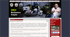 Desktop Screenshot of mentomotoralapitvany.hu